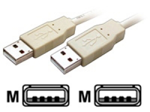 Кабел USB AM-AM 1.80m /305100/
