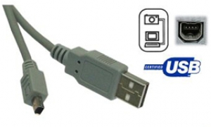 Кабел USB за камера AM/M mini Mitsumi 4pin 1.8m