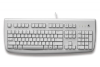 Клавиатура бяла Logitech Deluxe 250 PS2