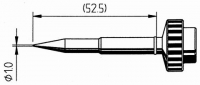 Накрайник за поялник 612BD ф1.0mm