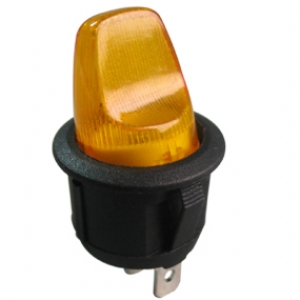 Ключ MIRS-101-9H 6A 250V AC ON-OFFчервен светещ