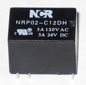 Реле NRP02 -C12DH 12V 3A