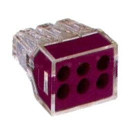 Разклонителна клема 773-106 шествходова