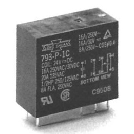 Реле 793-P-1C-S/24VDC
