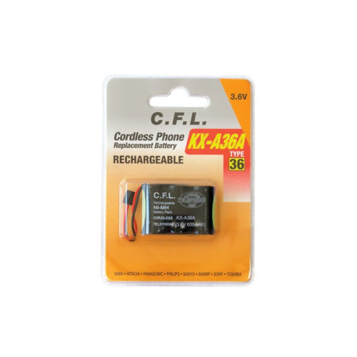 Акумулатор KX-A36A C.F.L. 300mAh