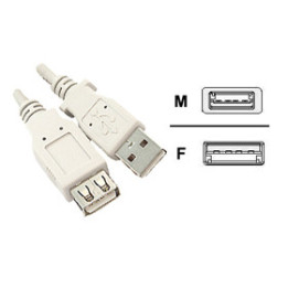 Кабел USB AM-AF 3.0m