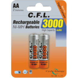 Акумулатор AA 3000mA с пъпка C.F.L.