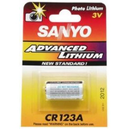 Батерия CR123A Sanyo