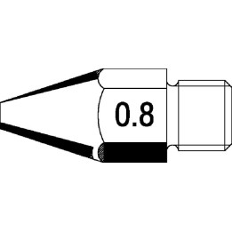 Човка за поялник 662CN ф0.8mm