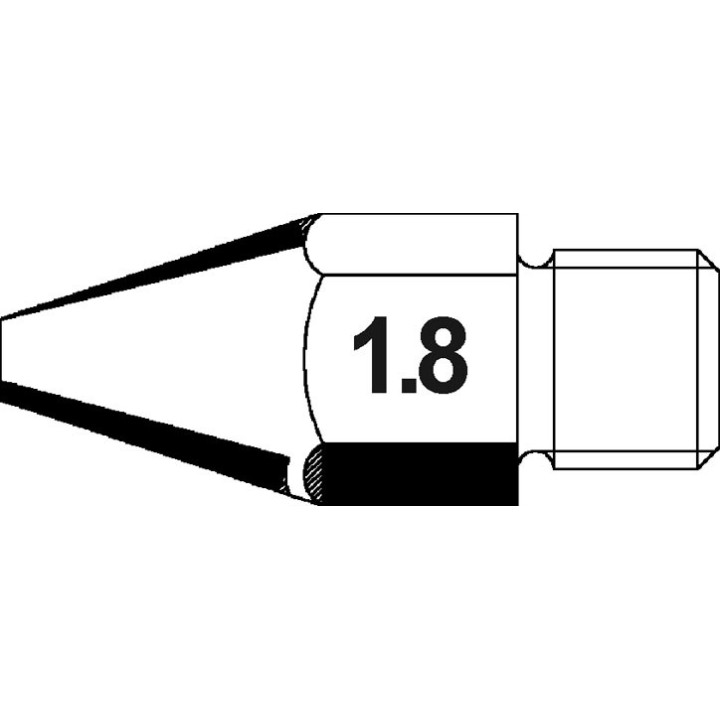 Човка за поялник 662DN ф1.8mm
