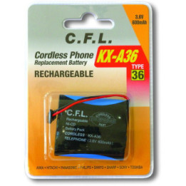 Акумулатор KXA-036 C.F.L. блистер 600mAh