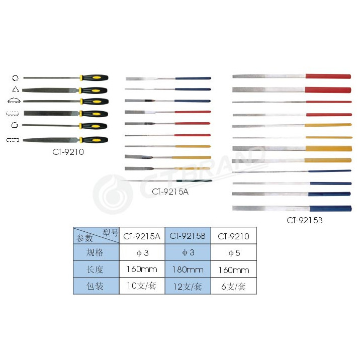 Комплект финни пили 10бр.CT-9215A