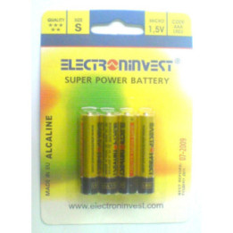 Батерия R03 Electroninvest алкална