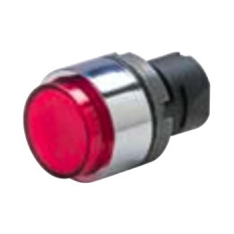 Кръгъл червен свет. 020PTASLRW INATED P.B. мет.