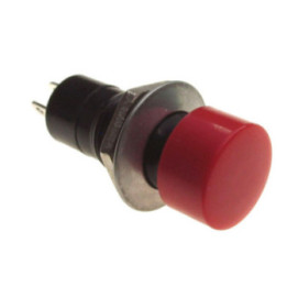 Ключ PBS16A -1A 250VAC ON-OFF червен Jietong