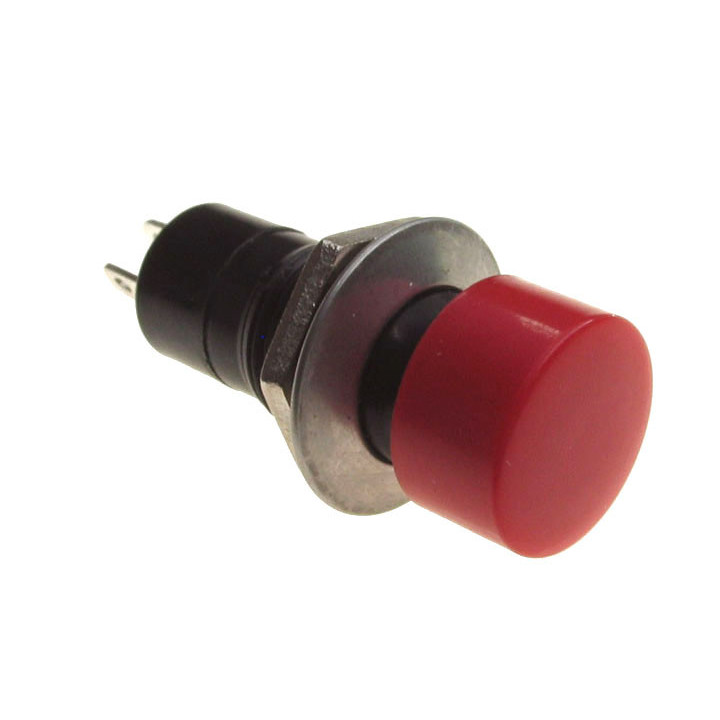 Ключ PBS16A -1A 250VAC ON-OFF червен Jietong