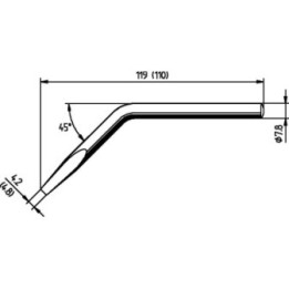 Човка за поялник 082JN 80W