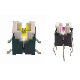 Бутон TC002-N11ASKKRBRB светещ син