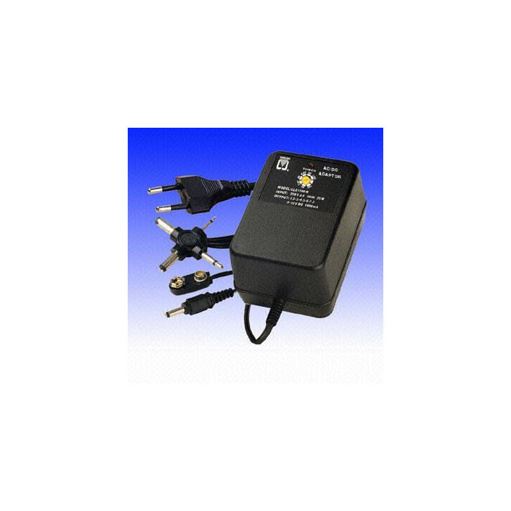 Адаптор LLA1500N 1.5V-12V 1500mA