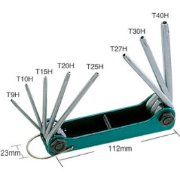 Отверки к-т еврейски звезди 8PK-021L Proskit