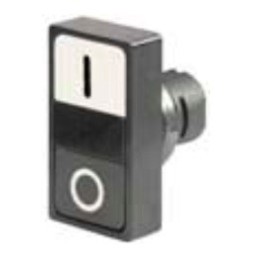 Двоен бутон черен бял S. 020PDNBS