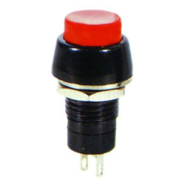 Бутон PBS20B-2 1A 250VAC OFF-(ON) червен Jietong