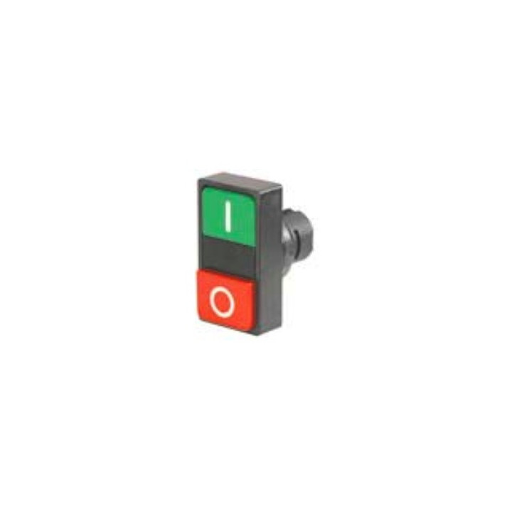 Двоен бутон черен бял S. 020PDSNBS