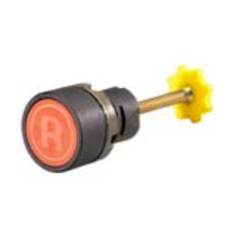 Бутон LAS1F-33Z/12V светещ зад. ф16 3кон.групи