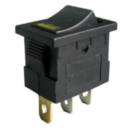 Ключ MIRS101-3D-2 -10A 12VDC ON-OFF светещ Jietong