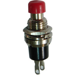 Бутон PBS10B-2 -1A 250VAC OFF-(ON) черен Jietong