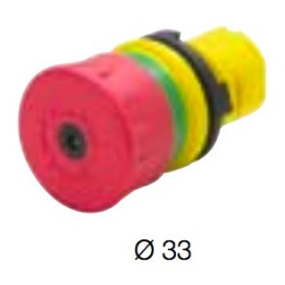 Червен с ключ тип гъбка 020PTAR