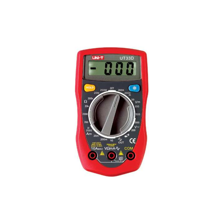 Digital Multimeters UT33D UNI-T