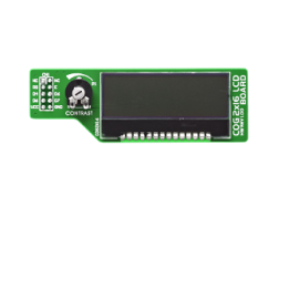 MIKROE-418 COG 2x16 LCD Board