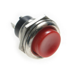 Бутон PBS26C -2A 250VAC ON-(OFF) червен Jietong