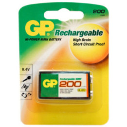 Акумулаторна батерия GP20R8H 9V/200mA