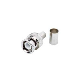 Букса BNC mini за кримпване на RG6