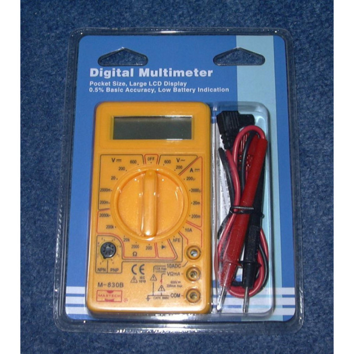 Digital multimer M830B Mastech