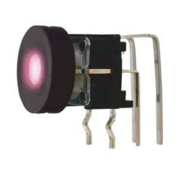 Бутон TC003-N11AABURUR-RB светещ червен