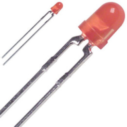 Светодиод KTL0300IDI дифузен оранж.