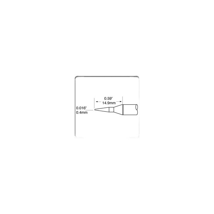 Човка за запояване S F P-CNL04 ф0.4mm