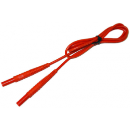 Сонда банан щекер 1.2m червена WAPRZ1X2REBB Sonel