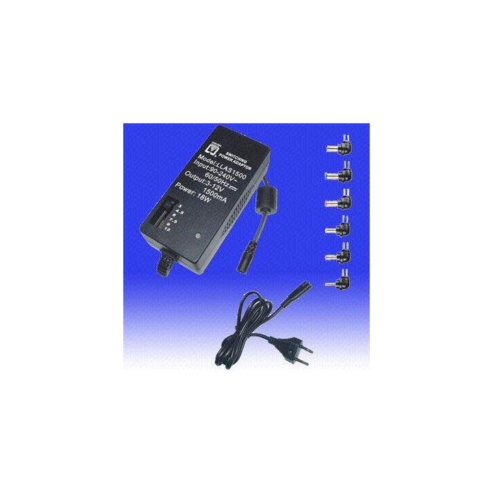 Импулсен адаптор 3-12V 1500mA