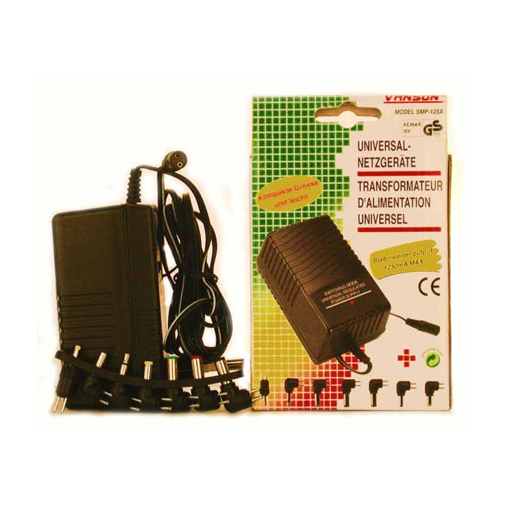 Адаптор стаб. имп. 1,25А VANSON SMP-125A