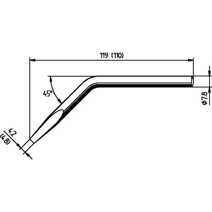 Човка за поялник 0082JD 90W