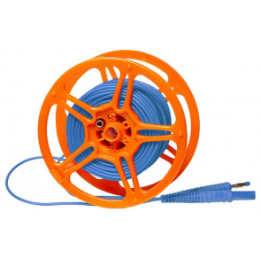 Кабел/макара/ с банан щекер 25m син WAPRZ025BUBBSZ Sonel