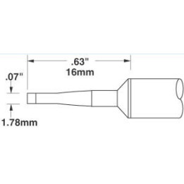 Човка за запояване SSC-742A ф1.78mm