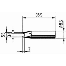 Човка за поялник 832 QD11 CHIP 1206/1210