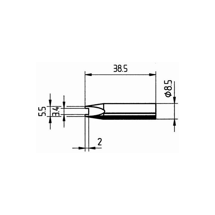 Човка за поялник 832 QD11 CHIP 1206/1210