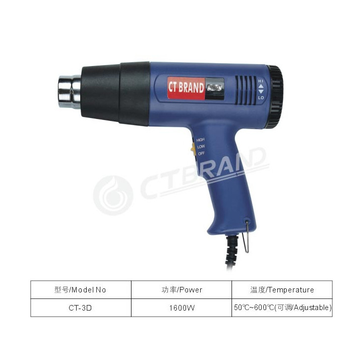 Уред за горещ въздух CT-3D