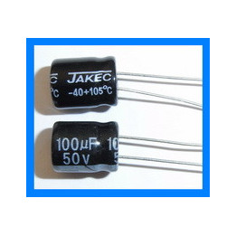 Кондензатор 100mf 50v 105 C